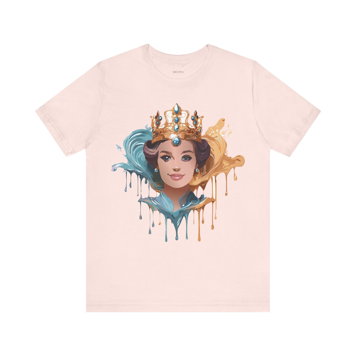 T-Shirt aus natürlicher Baumwolle – Queen Collection