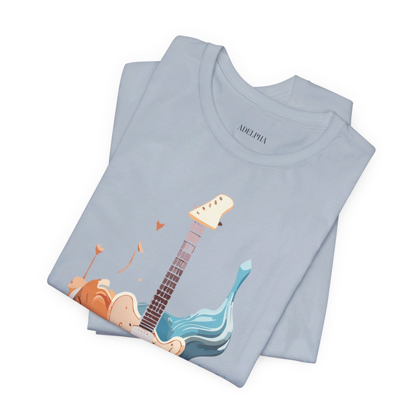 T-shirt en coton naturel - Collection Musique