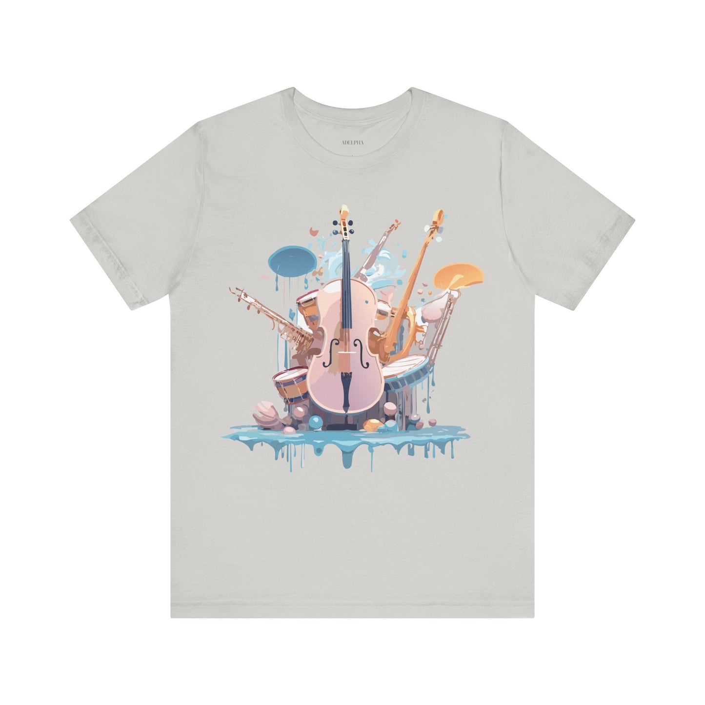 Natural Cotton Tee Shirt - Music collection