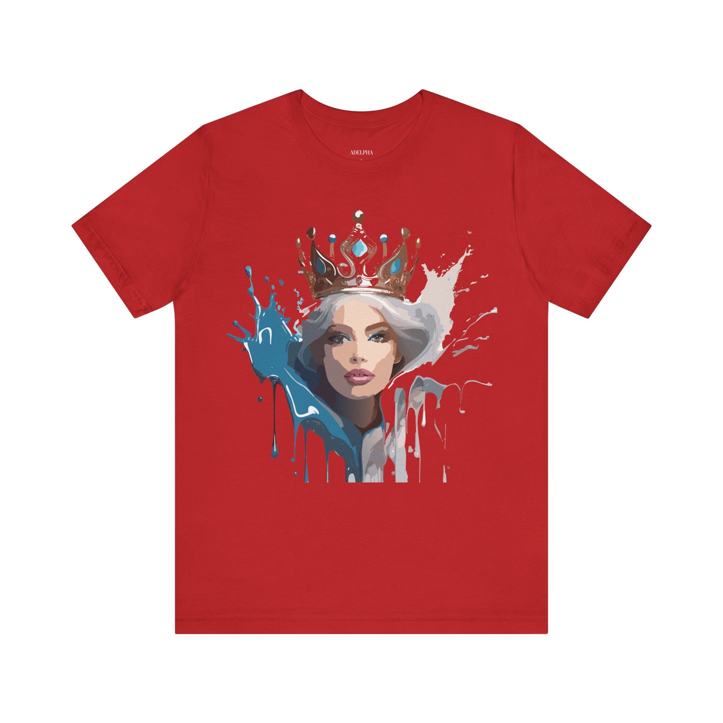 T-Shirt aus natürlicher Baumwolle – Queen Collection