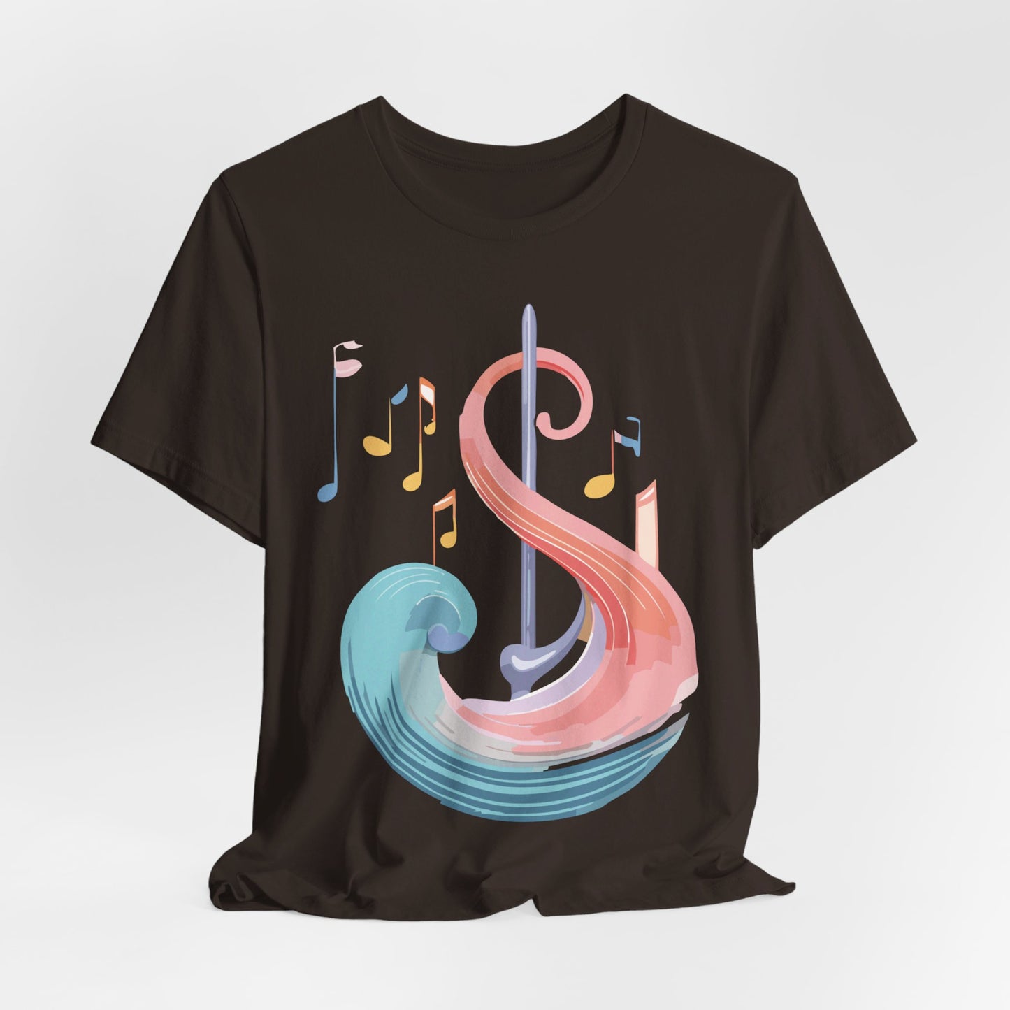 T-shirt en coton naturel - Collection Musique