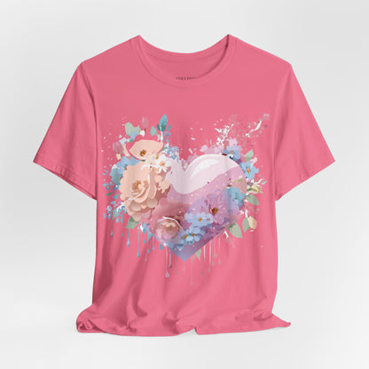 Natural Cotton Tee Shirt - Love story Collection Printify