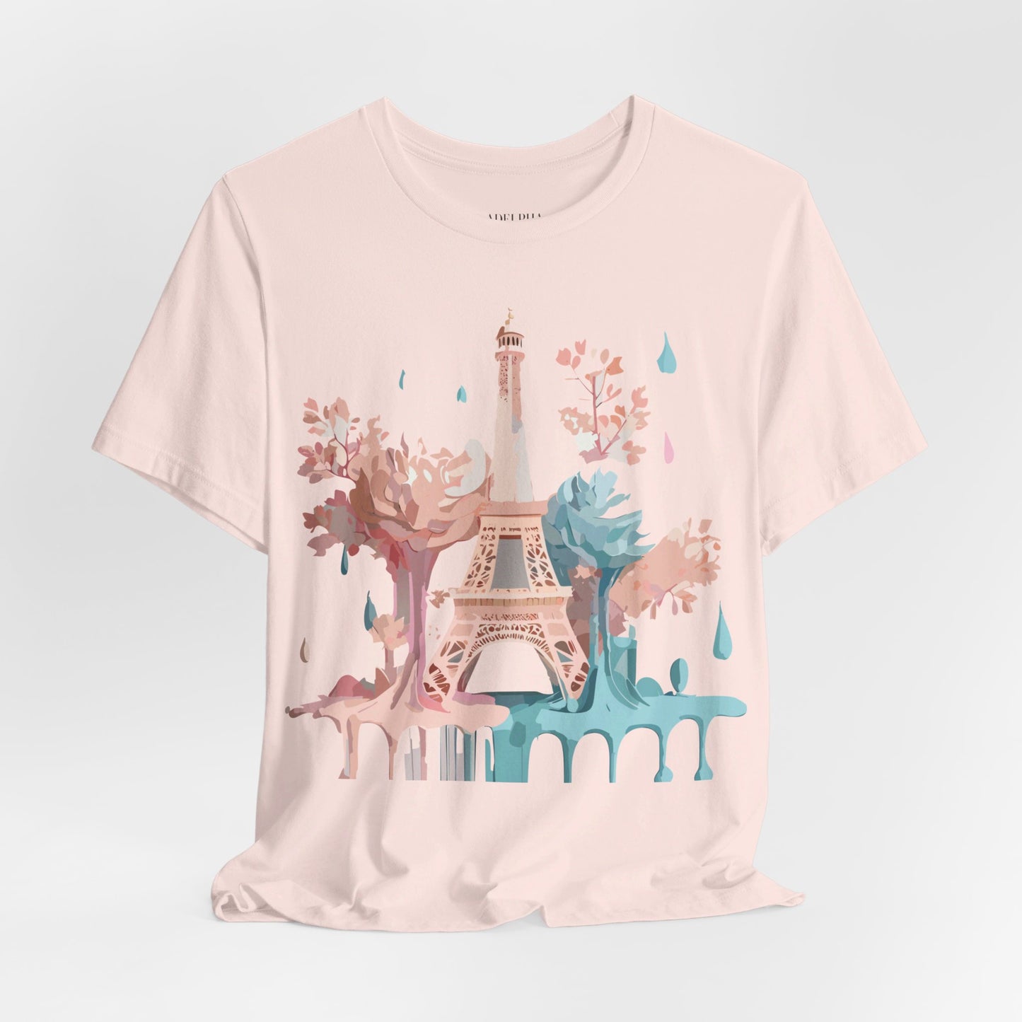 T-Shirt aus natürlicher Baumwolle – Kollektion „Beautiful Places“ – Paris