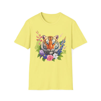 Tiger Shirt Unisex Gildan Softstyle Tee 100 Percent Ring Spun Cotton