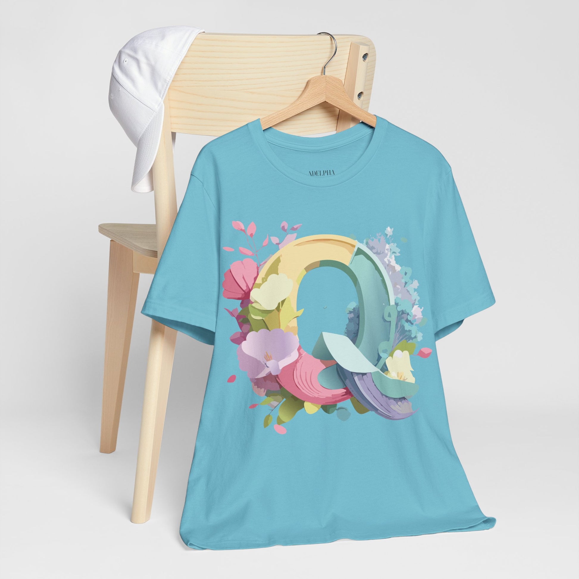 Letter Shirt, Letter Q Shirt - ADELPHA