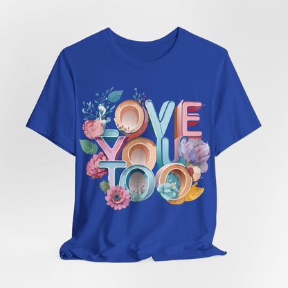 Natural Cotton Tee Shirt - Love Story Collection Printify