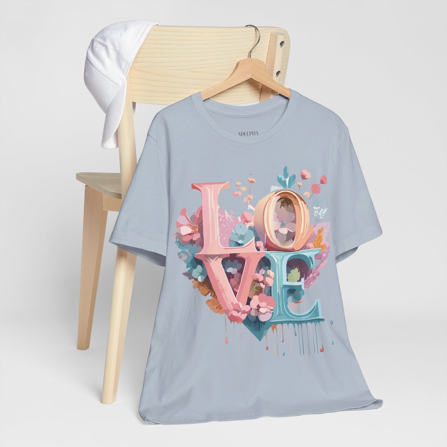 Natural Cotton Tee Shirt - Love story Collection