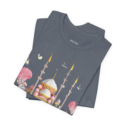 Natural Cotton Tee Shirt - Istanbul, Turkey Printify