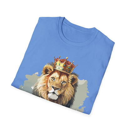 Lion Shirt Unisex Animal Tee Gildan Softstyle 64000 Comfort Fit