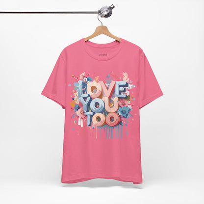 Natural Cotton Tee Shirt - Love story Collection Printify