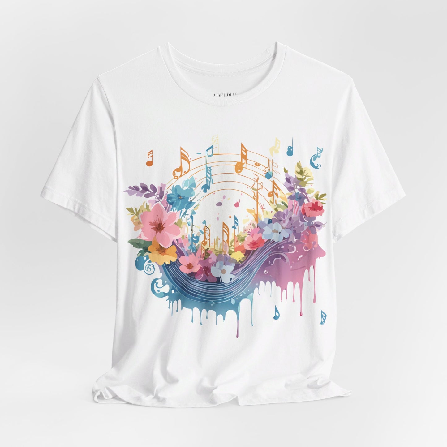 T-shirt en coton naturel - Collection Musique