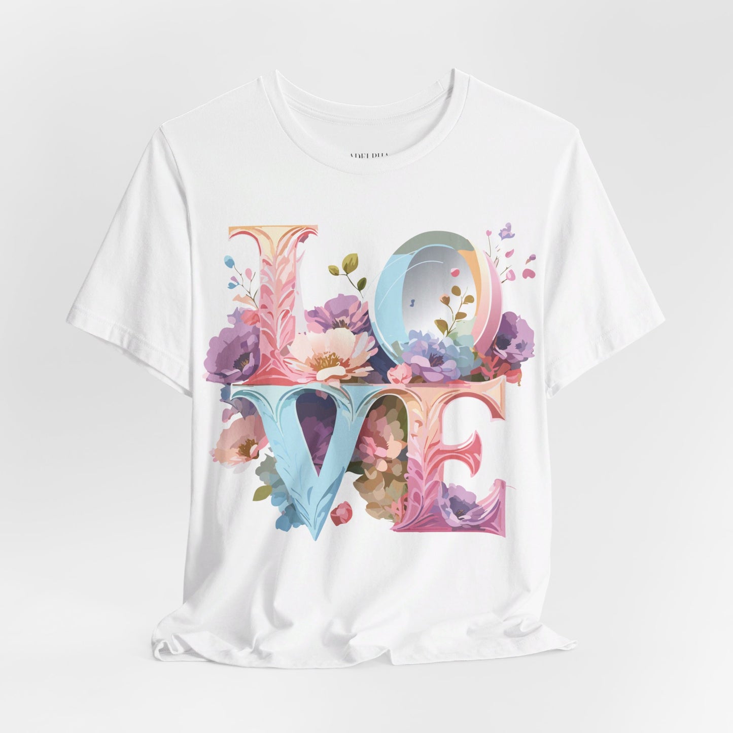 Natural Cotton Tee Shirt - Love story Collection