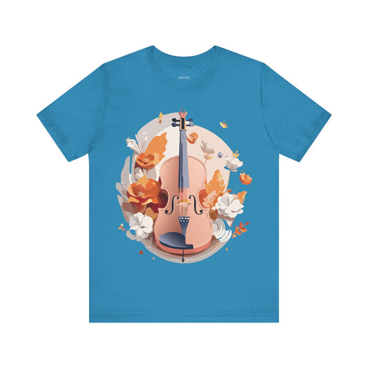 Natural Cotton Tee Shirt - Music Collection