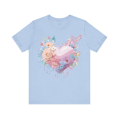 Natural Cotton Tee Shirt - Love story Collection Printify