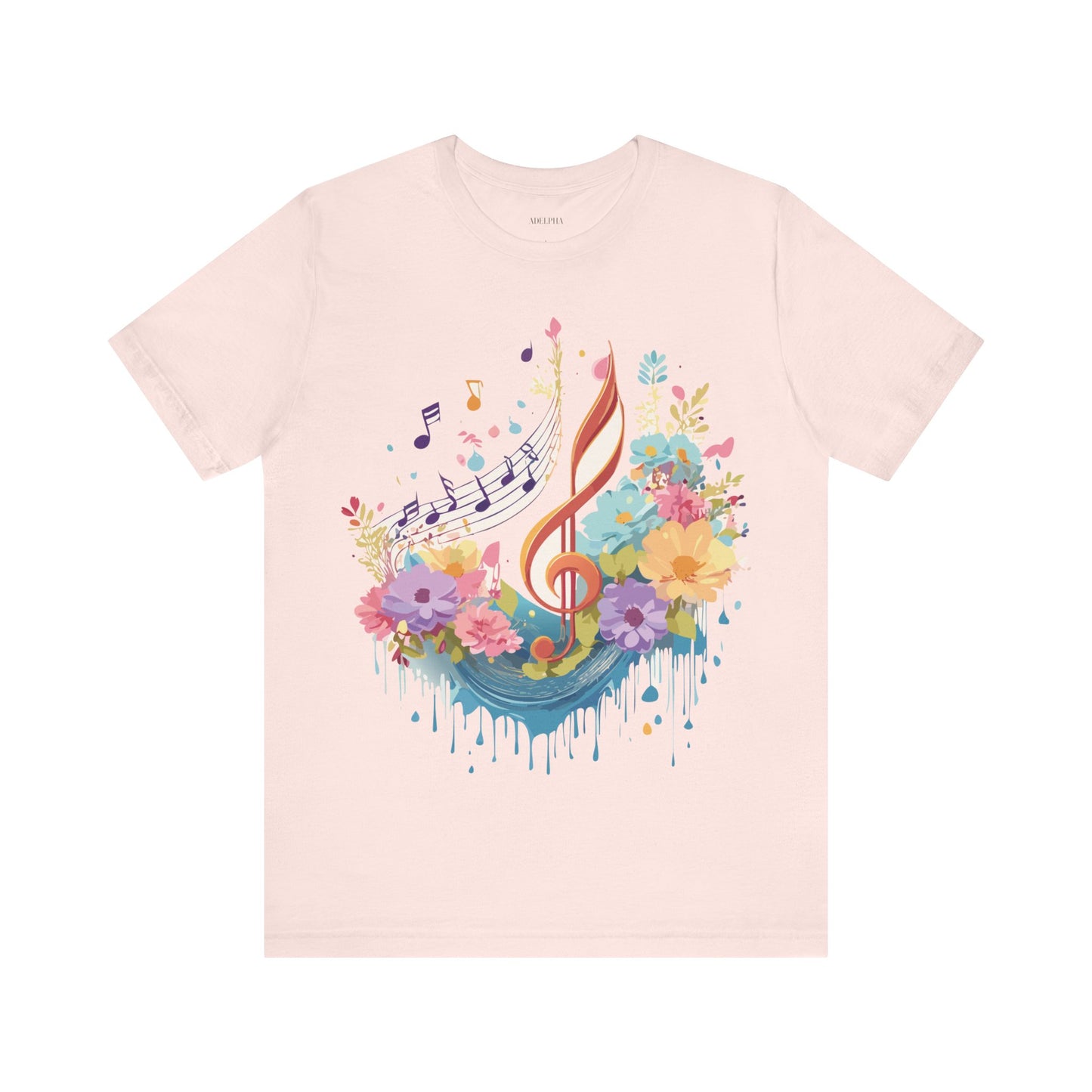 T-shirt en coton naturel - Collection Musique