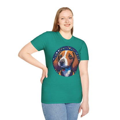 Dog Shirt Unisex Animal Tee Gildan Softstyle 64000 Short Sleeve