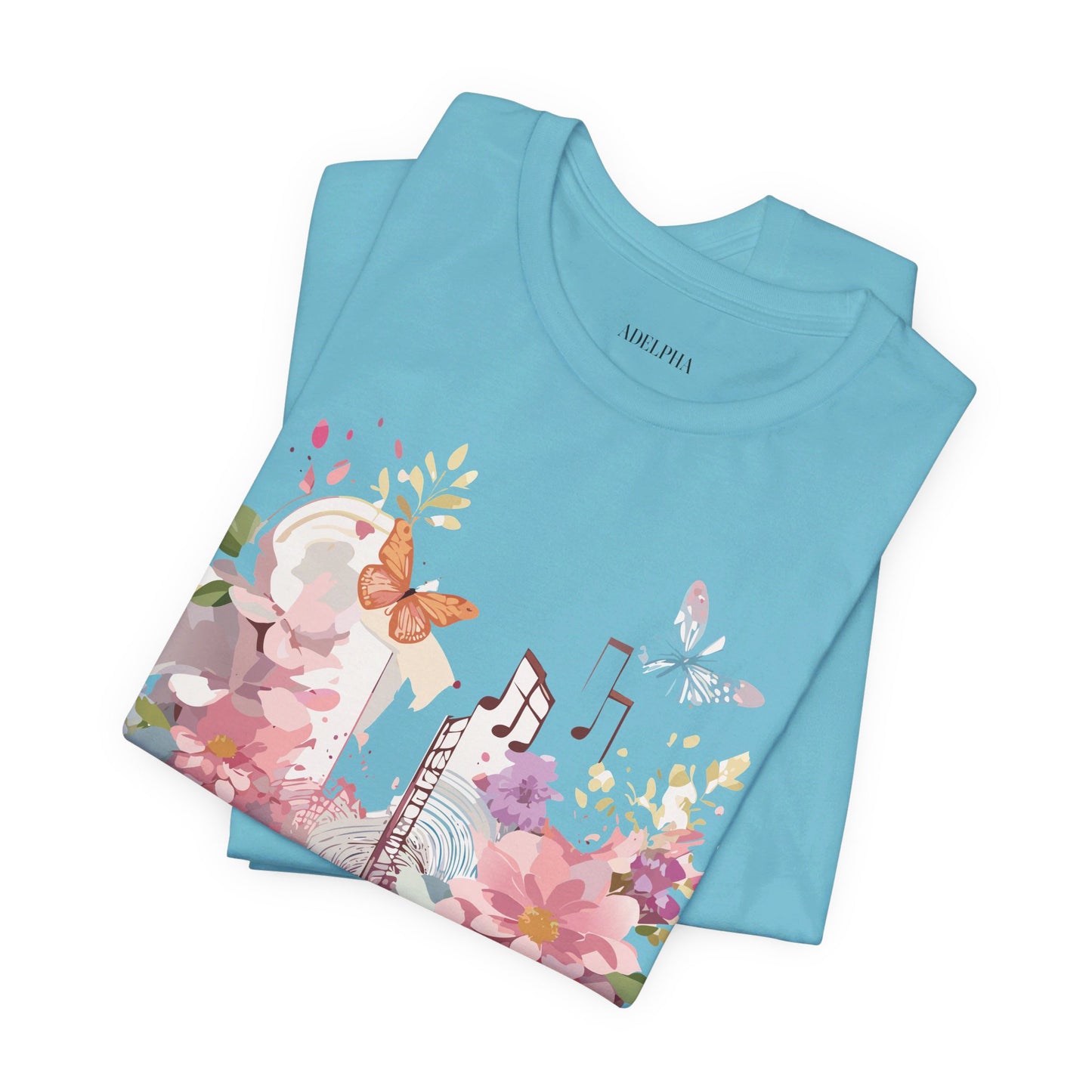 T-shirt en coton naturel - Collection Musique