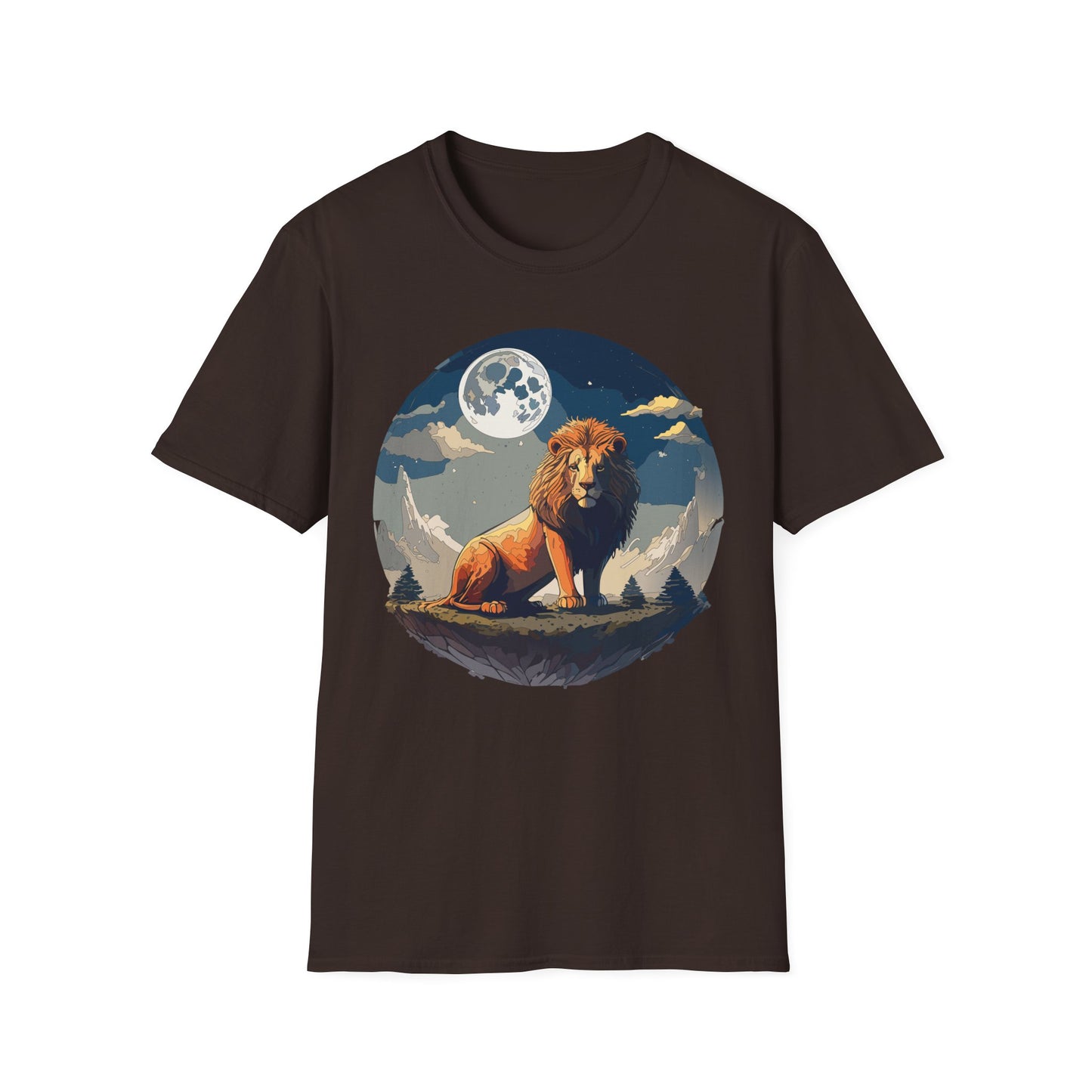 Lion Shirt, Shirt with Lion, Animal Tee, Shirt with Animals