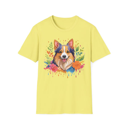 Dog Shirt Unisex Animal Tee Softstyle Gildan 64000 Cotton Tee