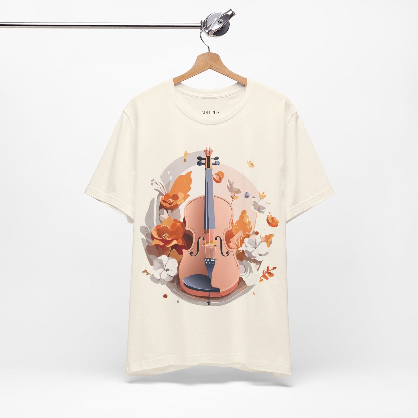 T-shirt en coton naturel - Collection Musique