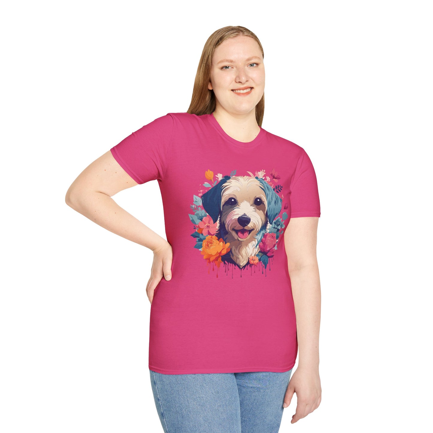 Dog Shirt, Shirt with Dog, Animal Tee, Shirt with Animals