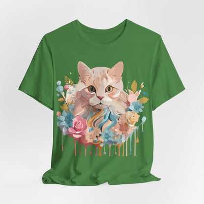 Cat Shirt, Shirt with Cat - ADELPHA
