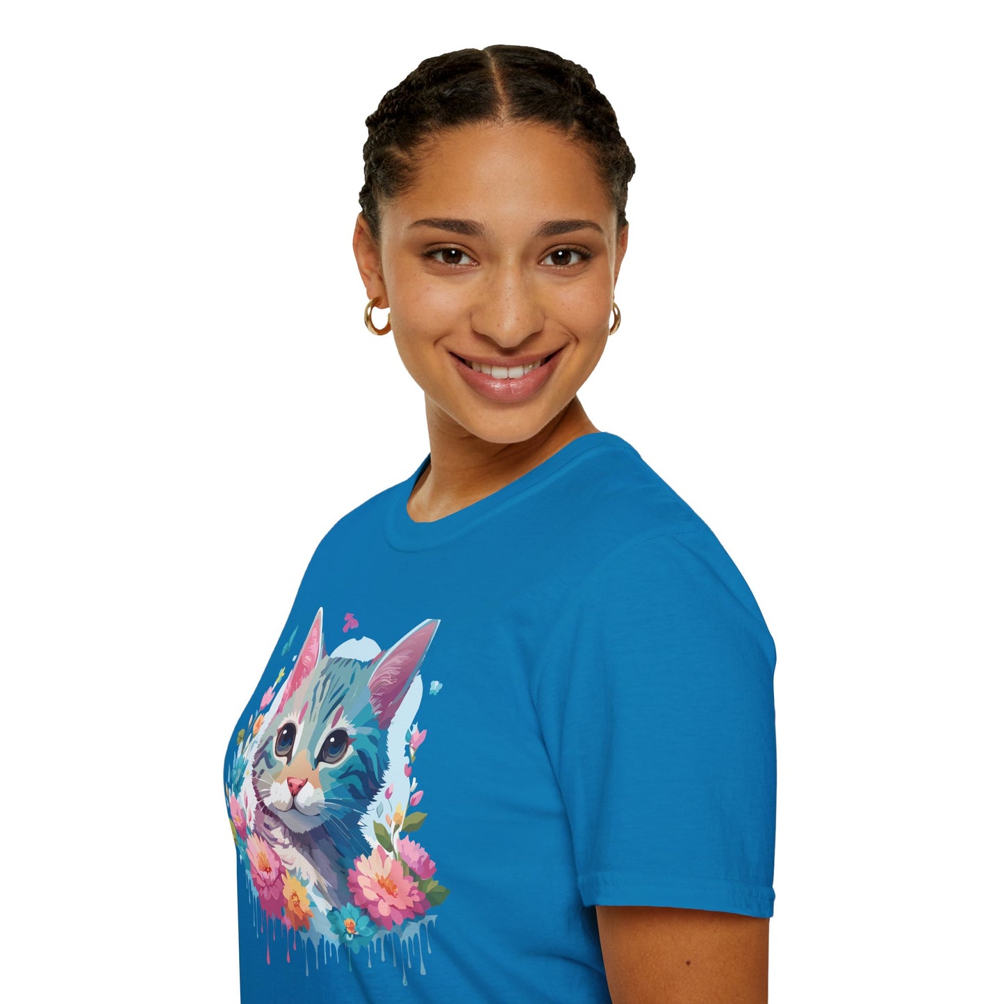 Cat Shirt, Shirt with Cat, Cats Tee, Kitten Tee
