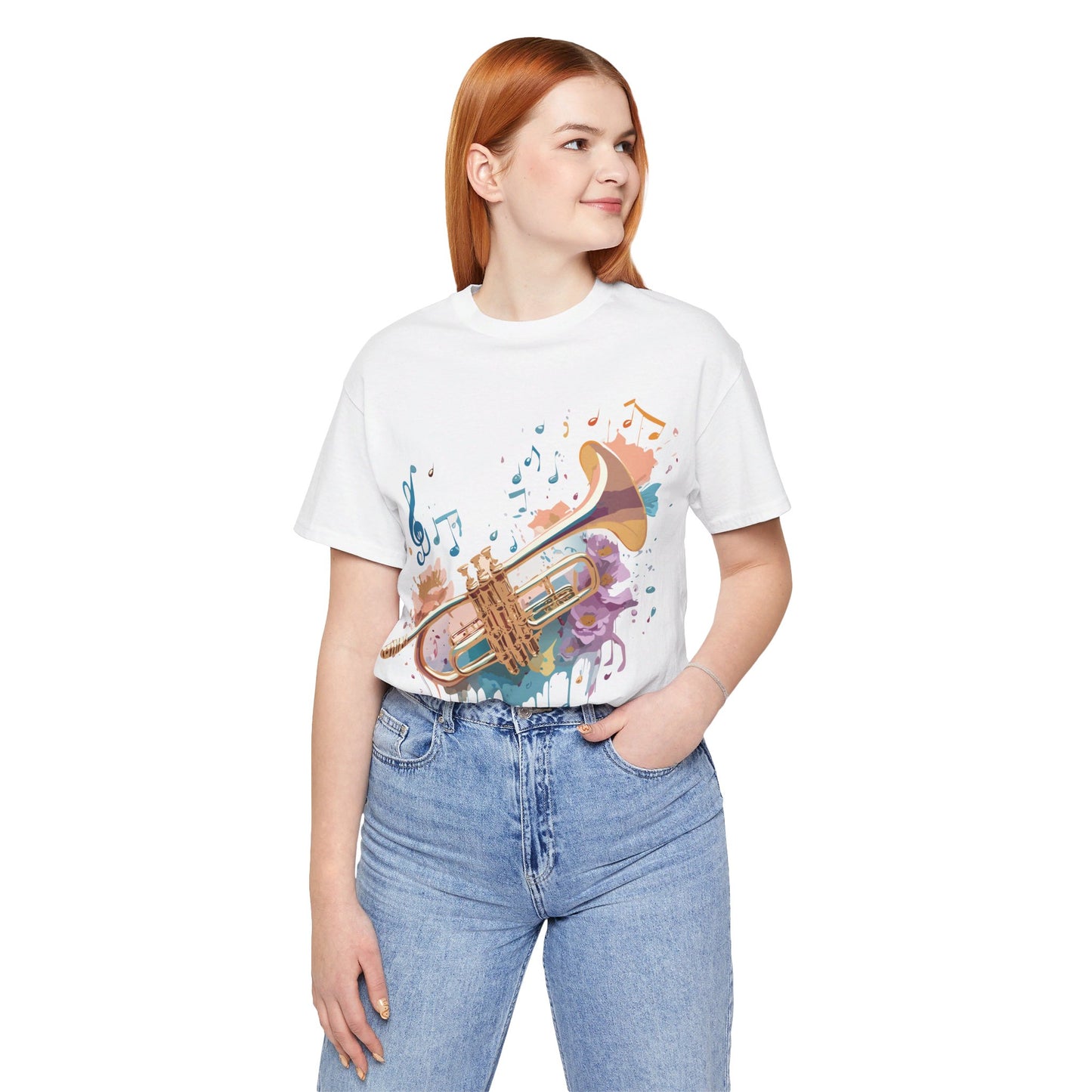 Natural Cotton Tee Shirt - Music collection