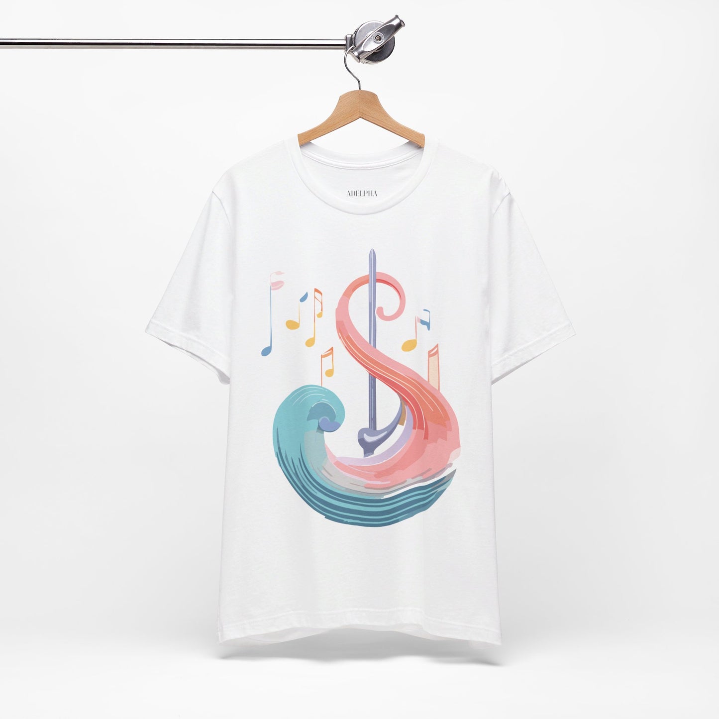 T-shirt en coton naturel - Collection Musique