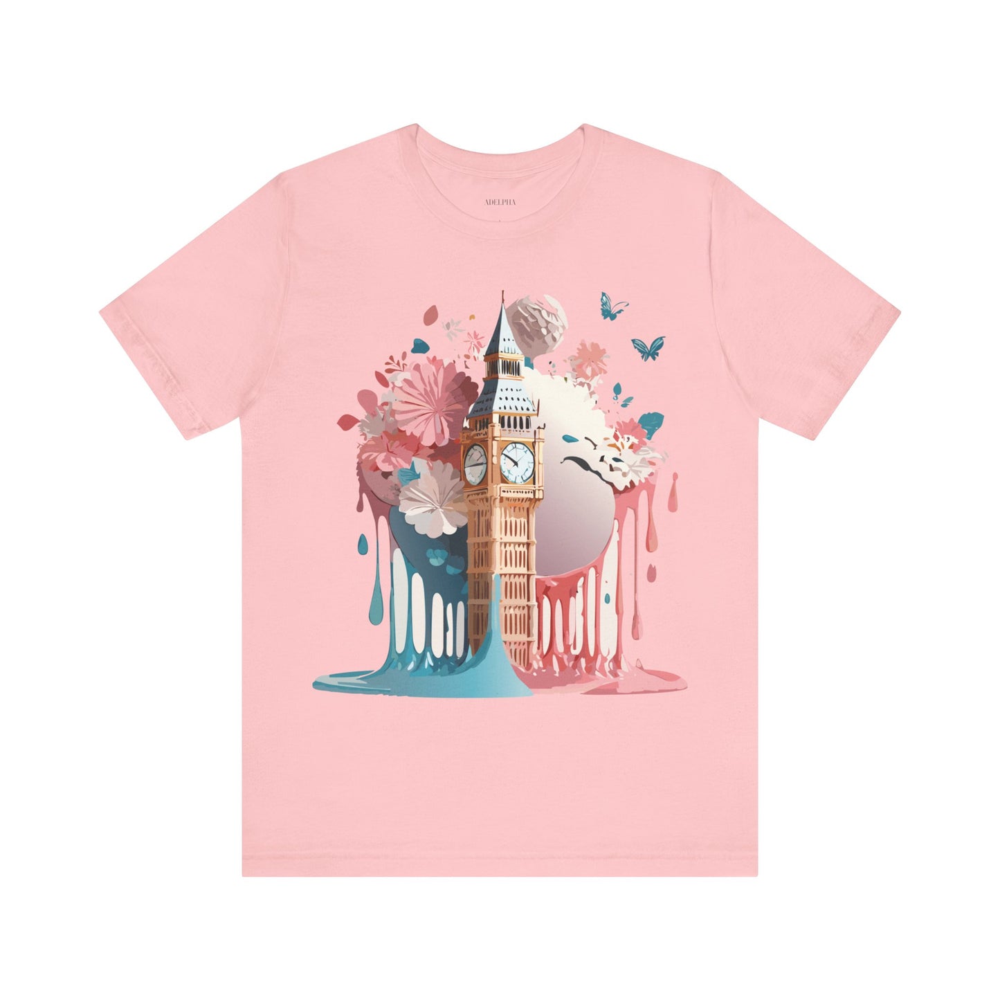 Natural Cotton Tee Shirt - Beautiful Places Collection - London