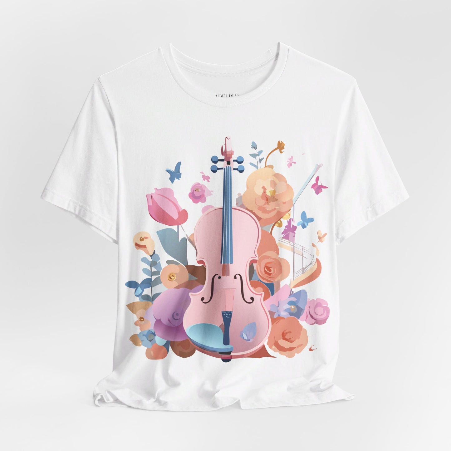 Natural Cotton Tee Shirt - Music collection