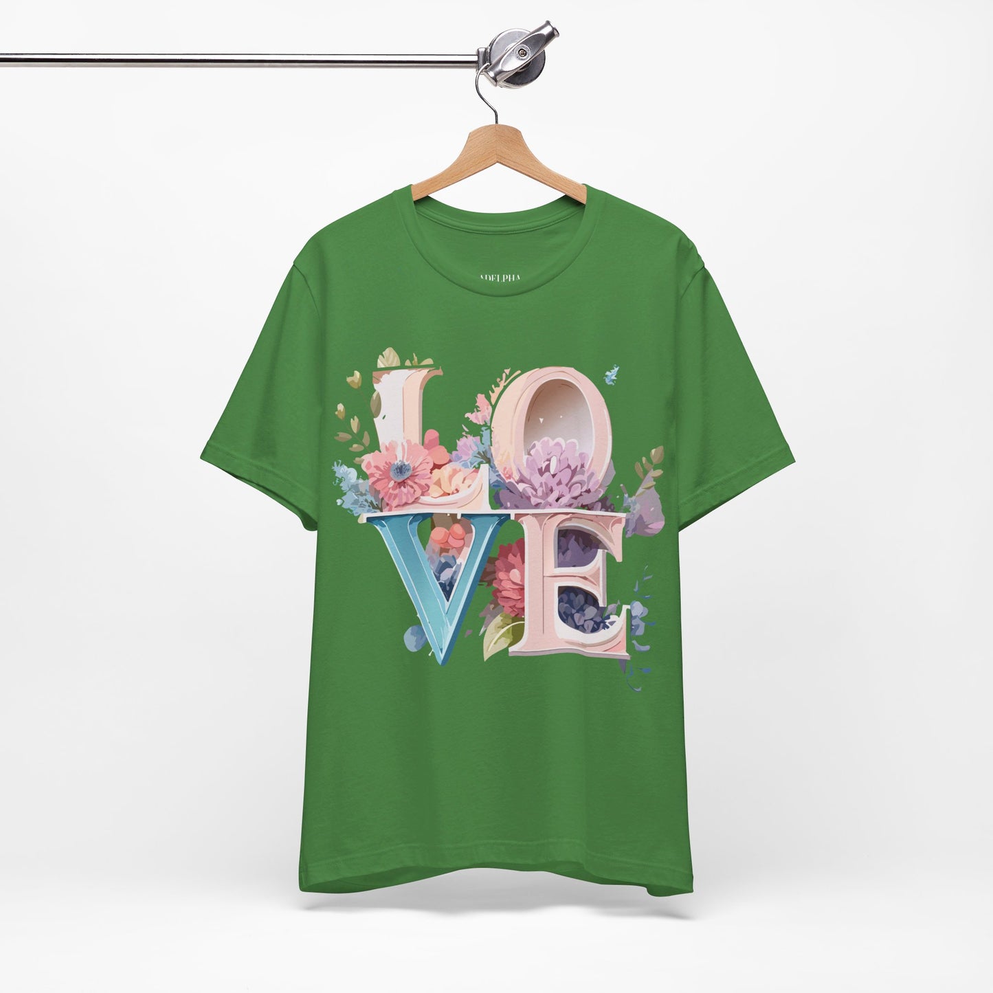 T-Shirt aus natürlicher Baumwolle – Love Story Collection