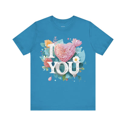 Natural Cotton Tee Shirt - Love Story Collection Printify