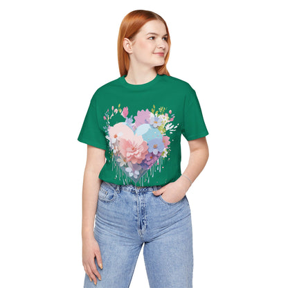 Natural Cotton Tee Shirt - Love Story Collection Printify