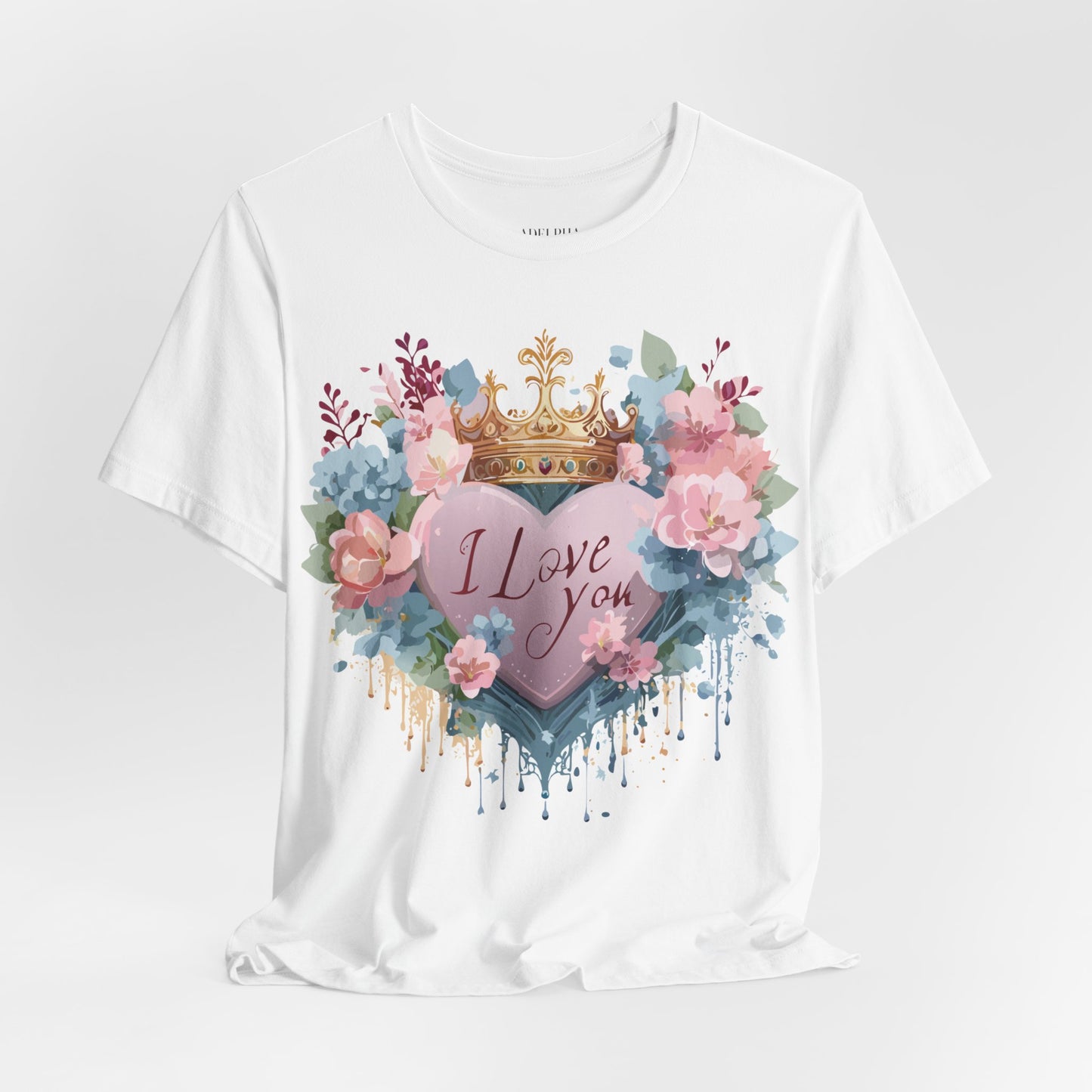 Natural Cotton Tee Shirt - Love story Collection