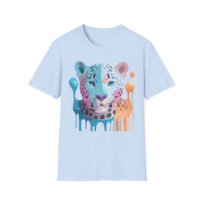 Unisex Cheetah Shirt Gildan Softstyle 64000 Short Sleeve Tee