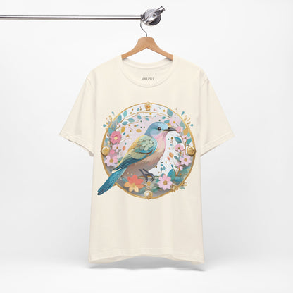 Natural Cotton Tee Shirt - Medallion Collection Printify