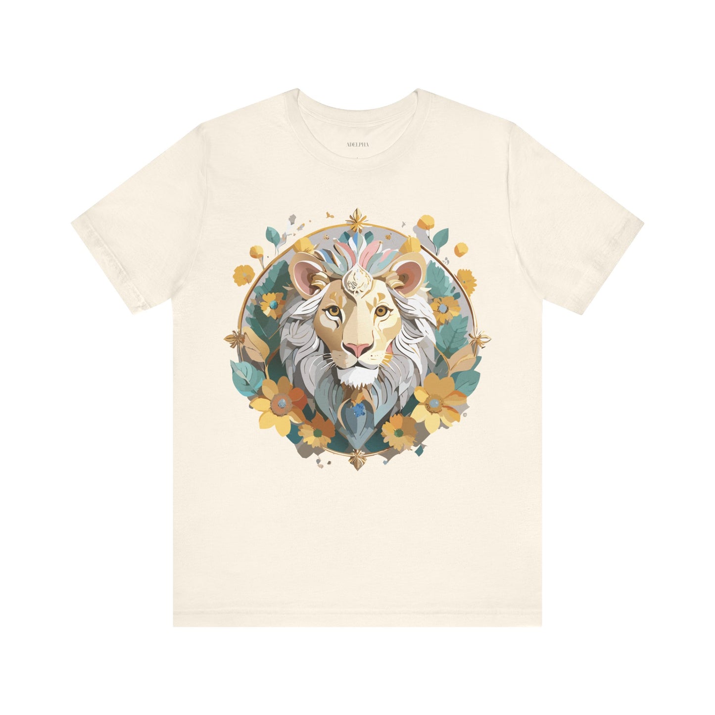 T-shirt en coton naturel - Collection Médaillon