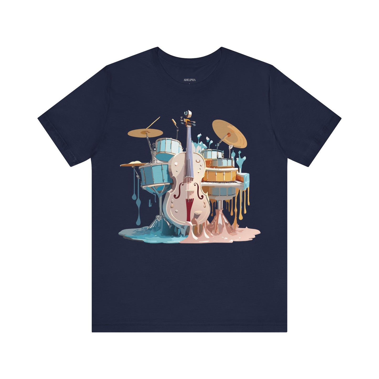 Natural Cotton Tee Shirt - Music Collection