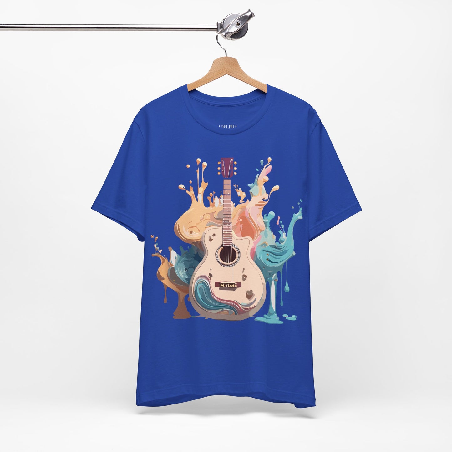 T-Shirt aus natürlicher Baumwolle – Musikkollektion