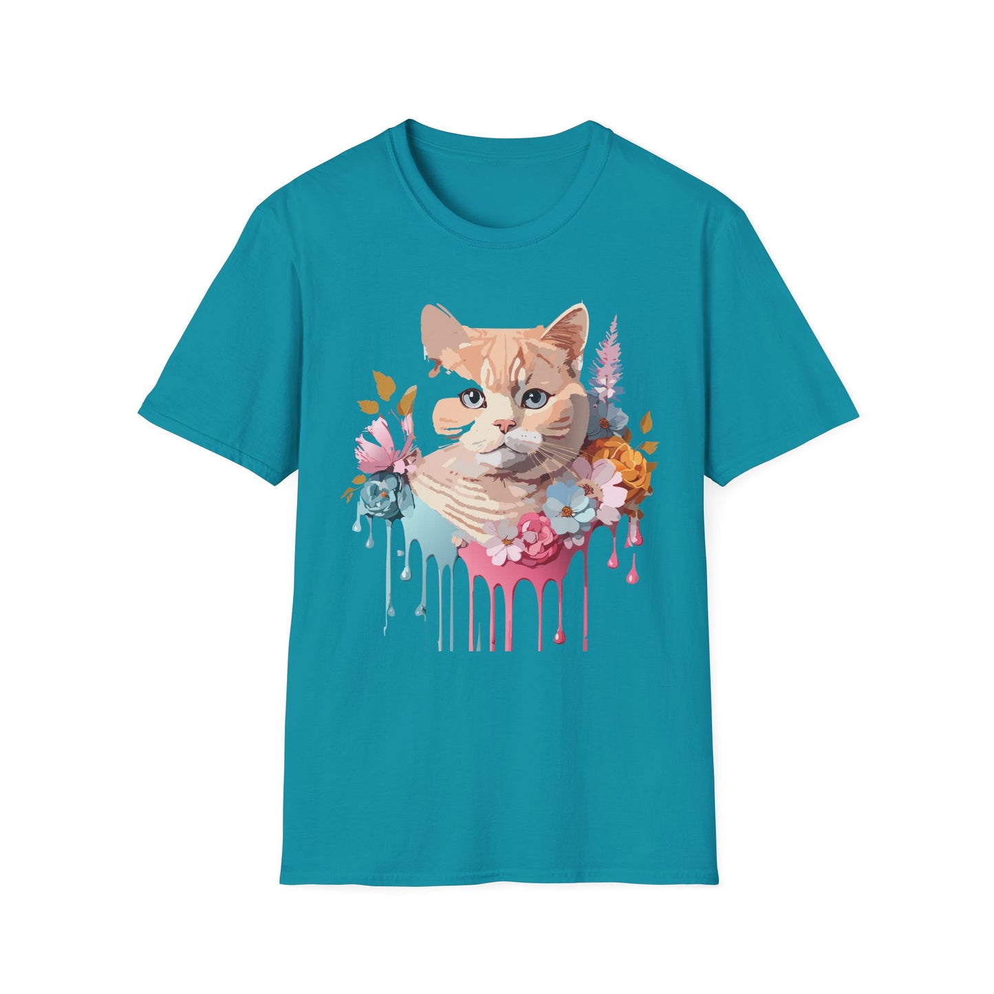Cat Shirt, Shirt with Cat, Cats Tee, Kitten Tee