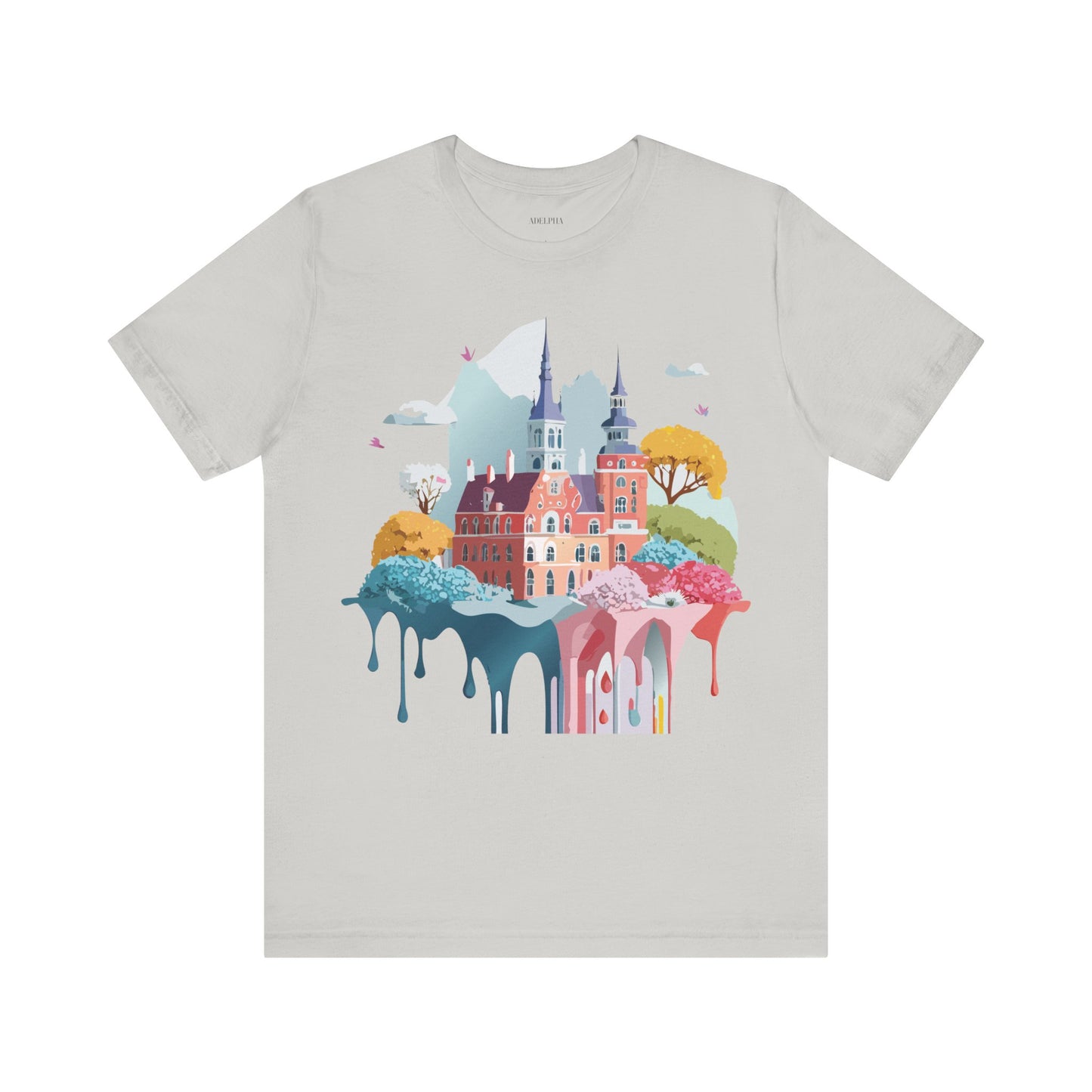 Natural Cotton Tee Shirt - Beautiful Places Collection - Warnemünde and Rostock - Germany