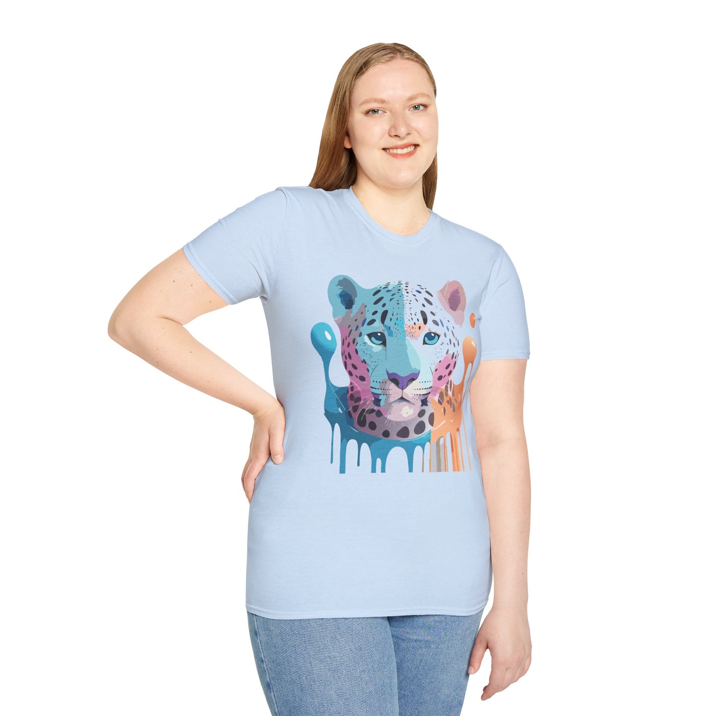 Cheetah Shirt, Shirt with Cheetah, Cheetah Tee, Shirt with Animals