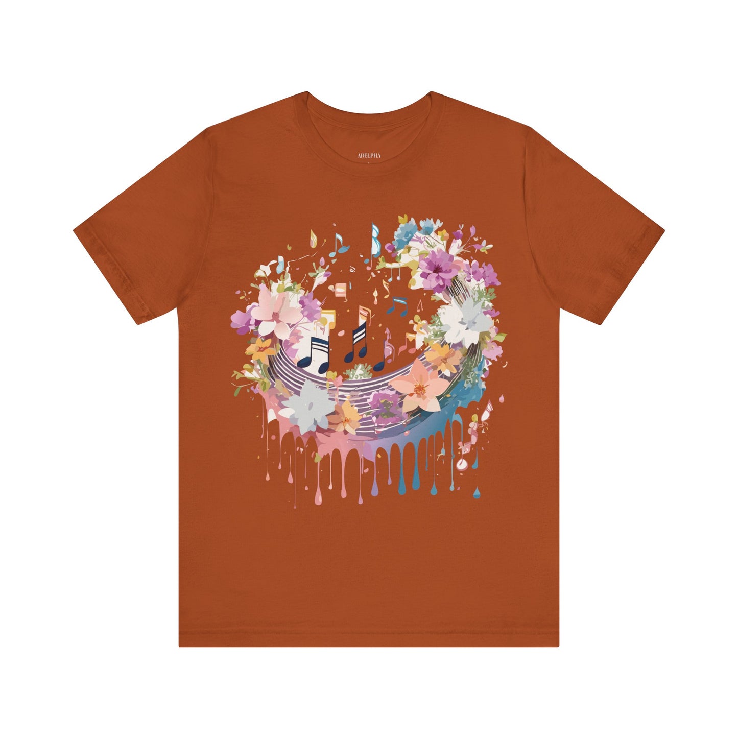 Natural Cotton Tee Shirt - Music Collection