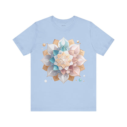Natural Cotton Tee Shirt - Medallion Collection Printify