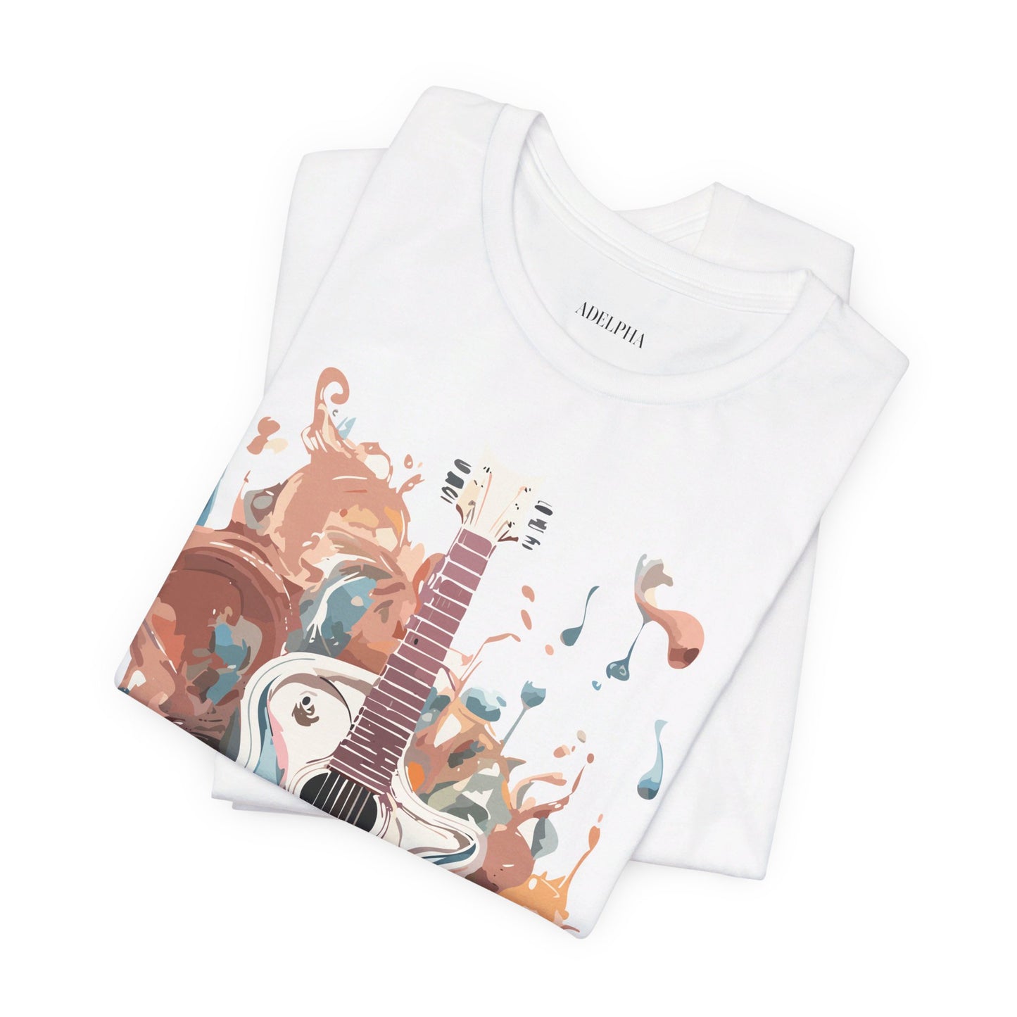 T-shirt en coton naturel - Collection Musique