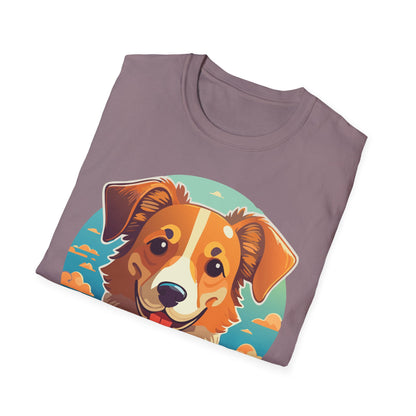 Dog Shirt Unisex Animal Tee One Hundred Percent Cotton Softstyle Gildan 64000