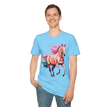 Horse Shirt Gildan Softstyle Tee Unisex 100 Percent Ring Spun Cotton