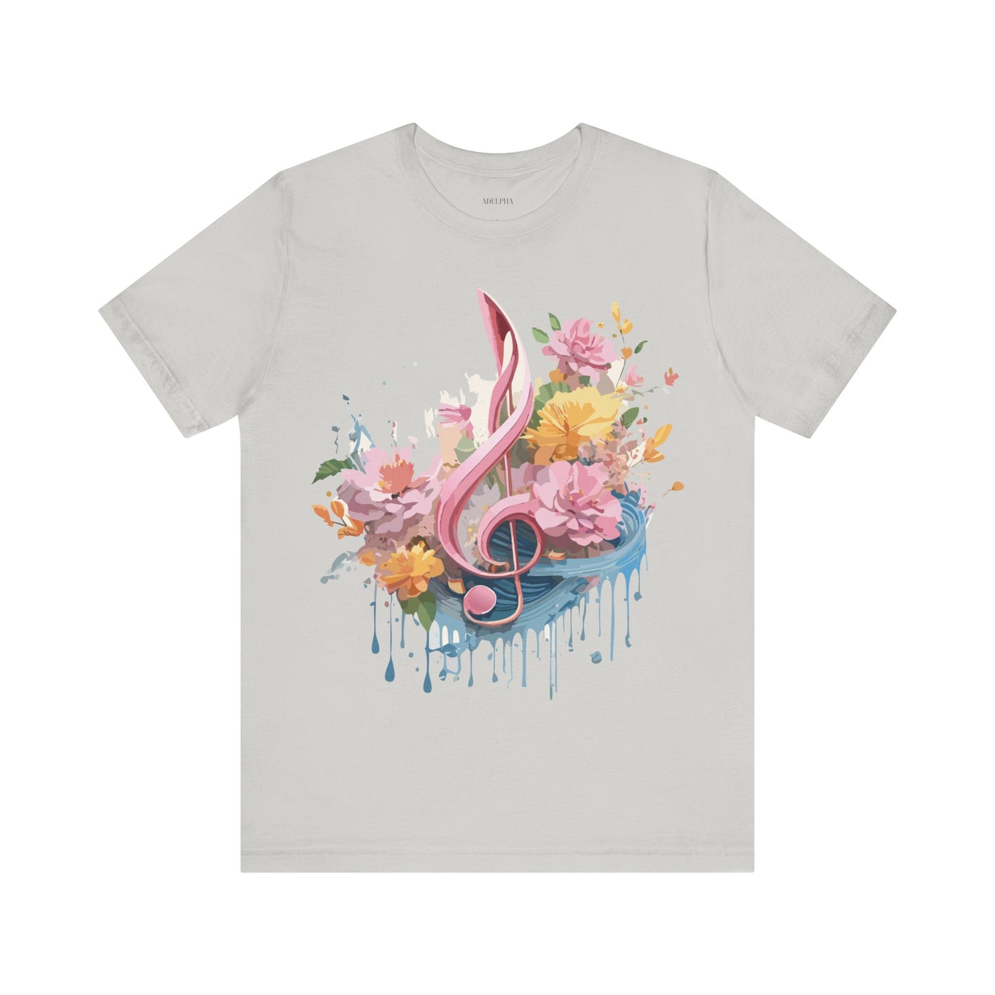 Natural Cotton Tee Shirt - Music collection