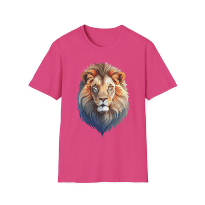 Gildan Lion Graphic Short Sleeve Softstyle Tee 100 Percent Cotton